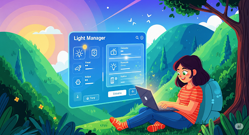 Cara Mengaktifkan Light Manager di Oppo A3s