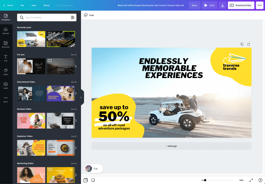 Canva (Video Editor)